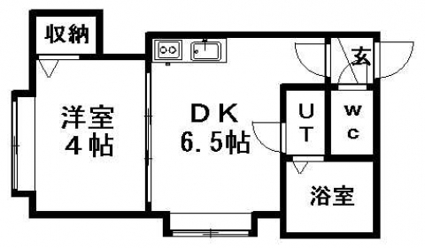 ライラックコートの間取写真